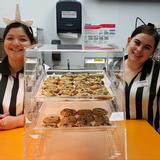 Smiling Snack Bar employees