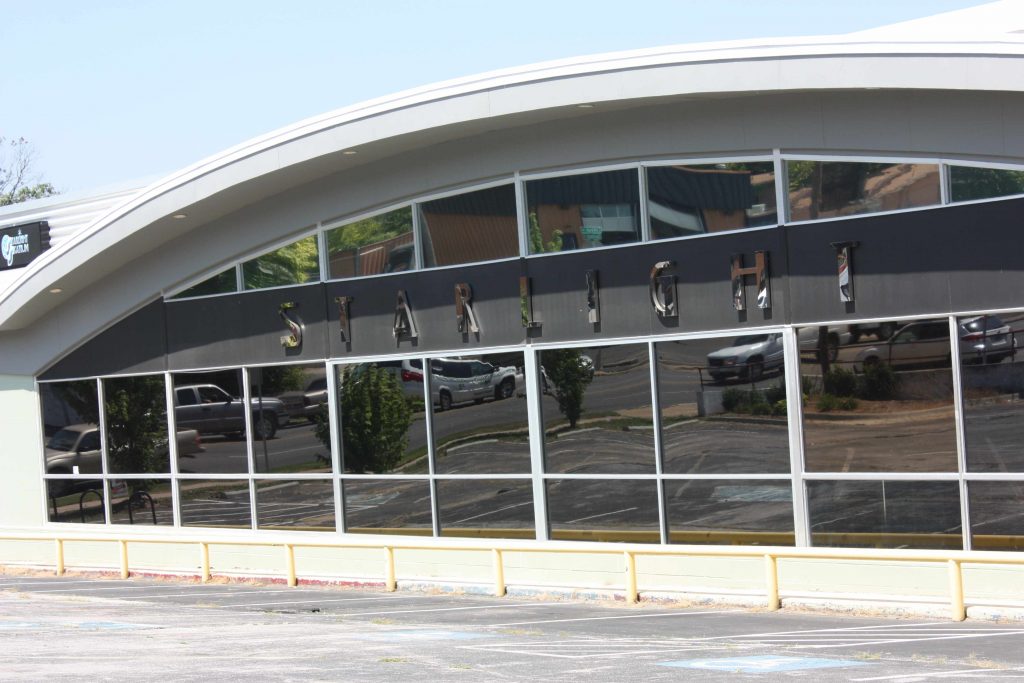 Front picture of a roller rink