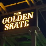 Golden Skate Sign