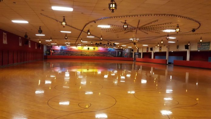 Rotunda Maple Skate floor.
